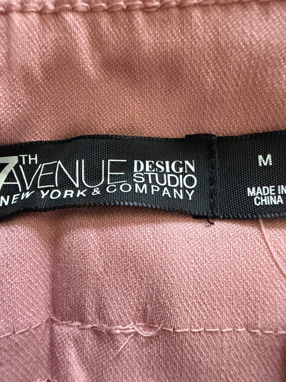 New York & Company Rose Pink Cropped Ankle Pants - Picture 6 of 9